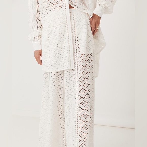 Spell & The Gypsy Collective Lottie Pants in White - Large - Picture 4 of 15